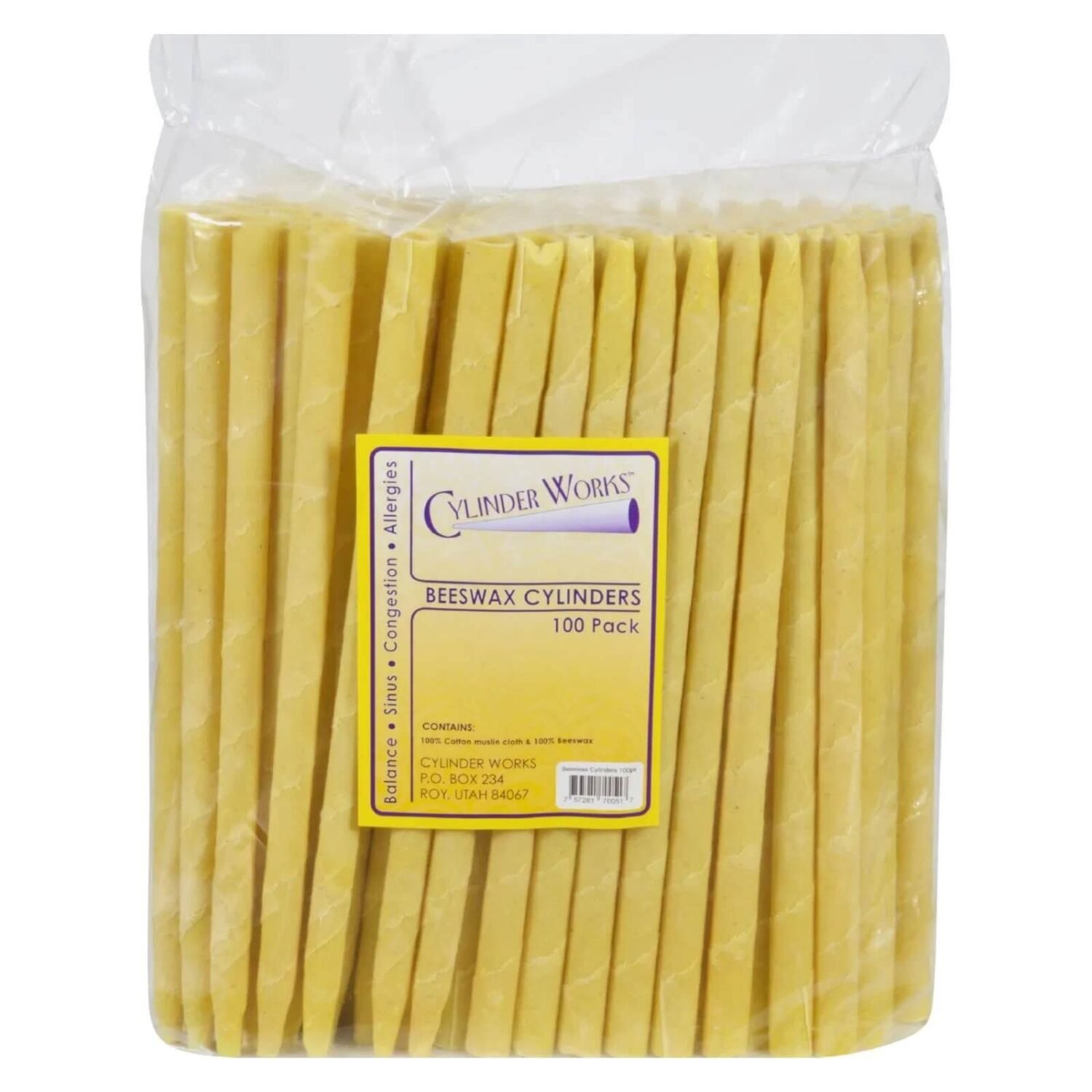 cylinder works beeswax ear candles
