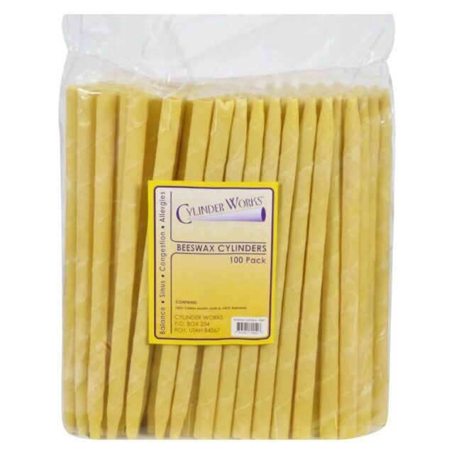 cylinder works beeswax ear candles