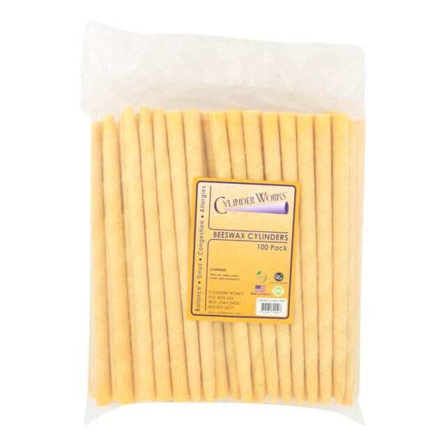 cylinder works beeswax ear candles