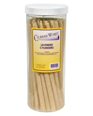 ear candle, cylinder works lavender USA made